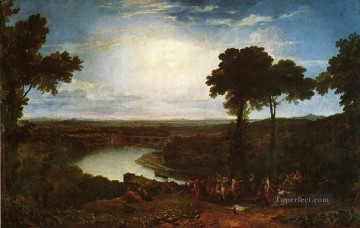  Turner Oil Painting - The Festival Upon the Opening of the Vintage at Macon landscape Turner